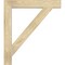 Ekena Millwork Traditional Block Rough Sawn Bracket, Douglas Fir, 4"W x 30"D x 34"H BKT04X30X34TRA05RDF - alternate 2